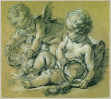 francois_bopucher_1703-1770_two-winged-putti-ca-1748-50_8-25x9-375in